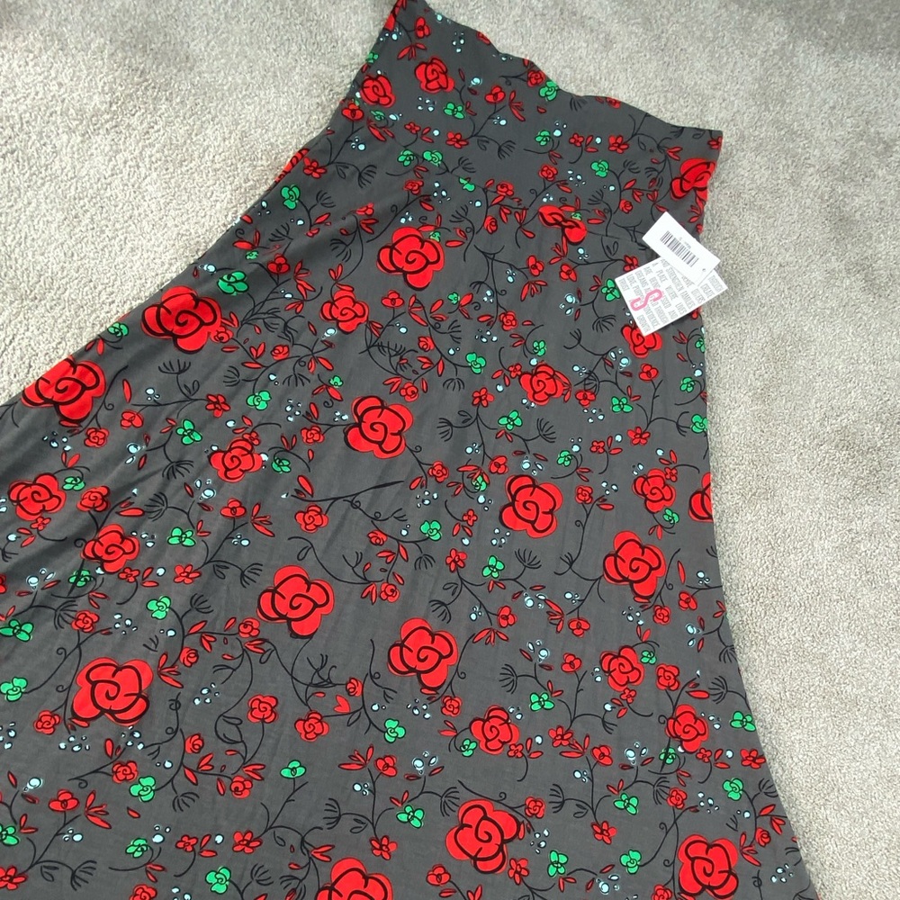 Floral Pop print Maxi skirt